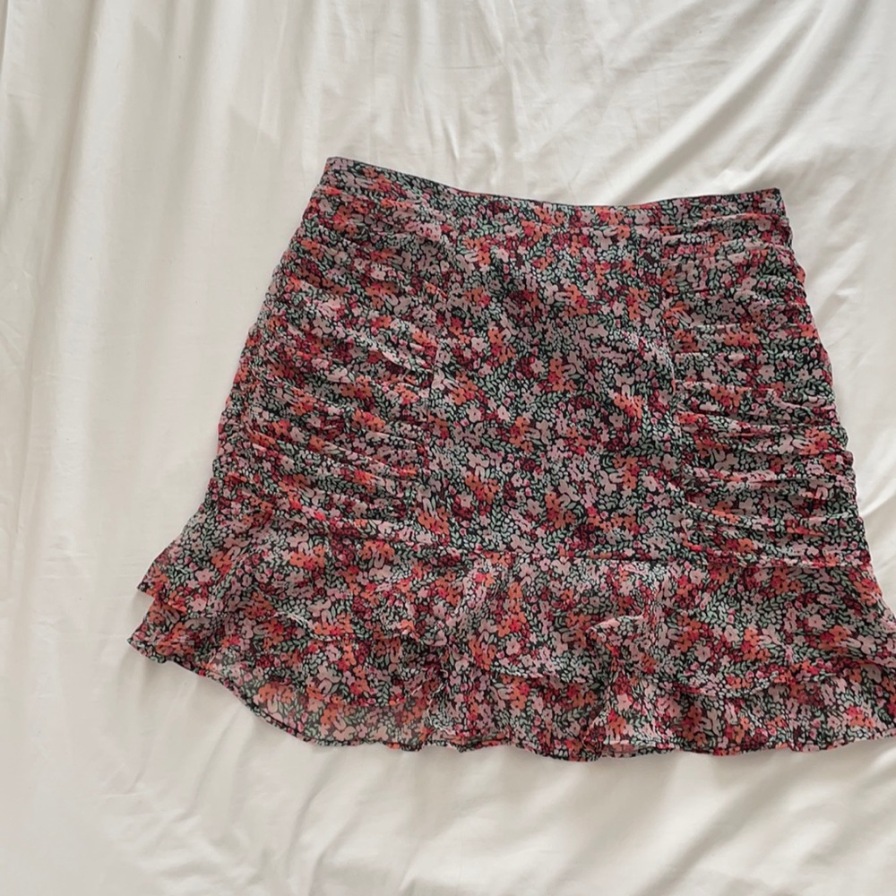 BP Shirred Mini Skirt